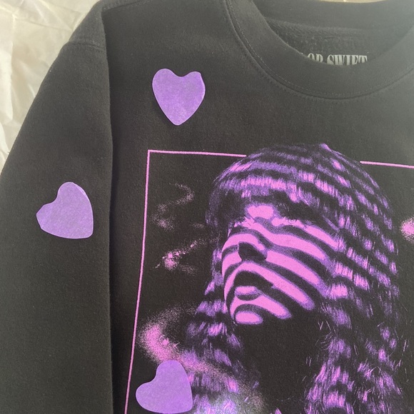 Taylor Swift I just wanna stay in that lavender haze crewneck sweatshirt - Picture 4 of 7